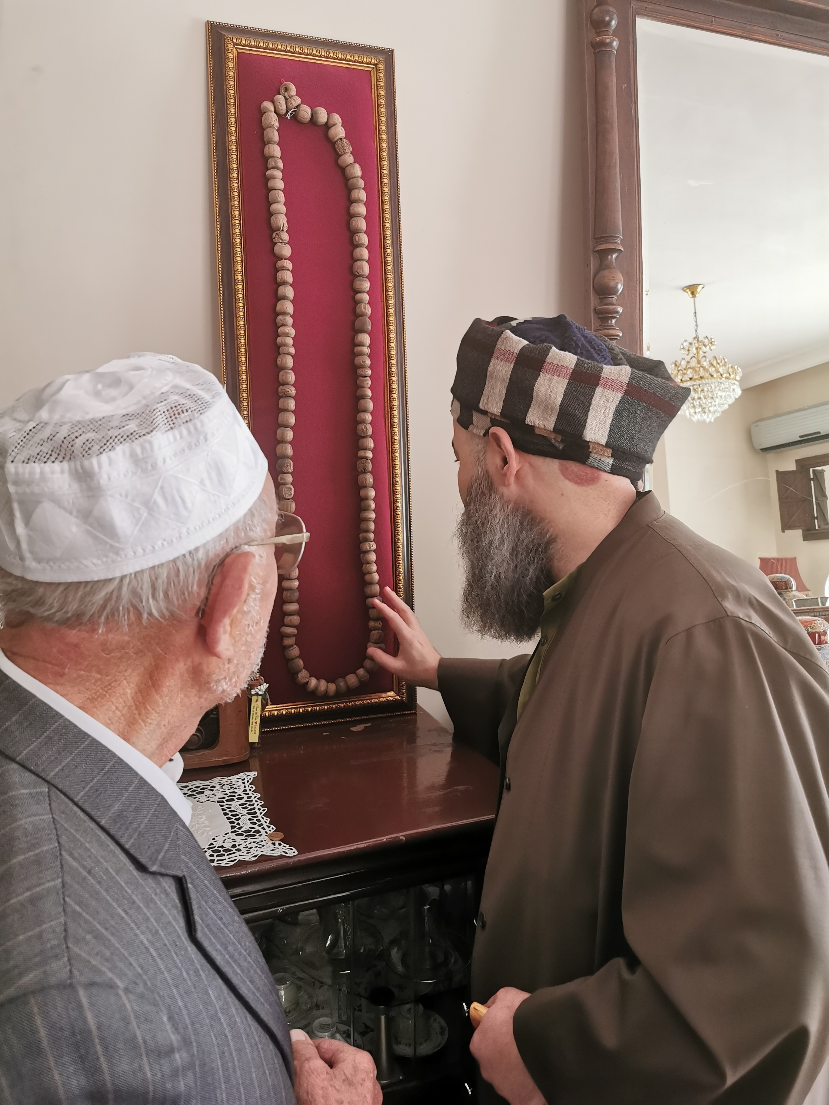 Abdurrezzak ÖZ Hocaefendi'yi Mersin Tarsus'daki hânesinde ziyâret