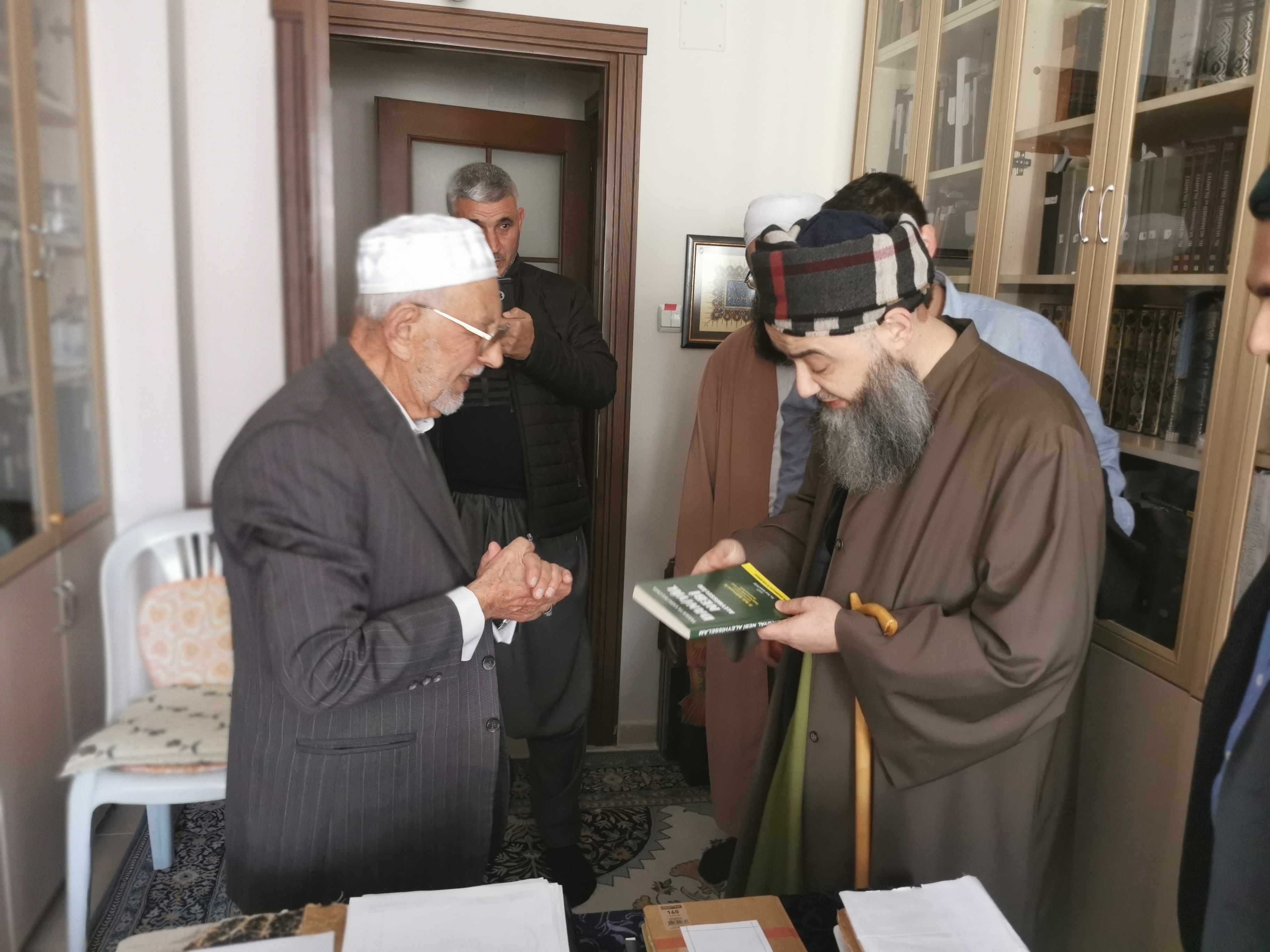 Abdurrezzak ÖZ Hocaefendi'yi Mersin Tarsus'daki hânesinde ziyâret