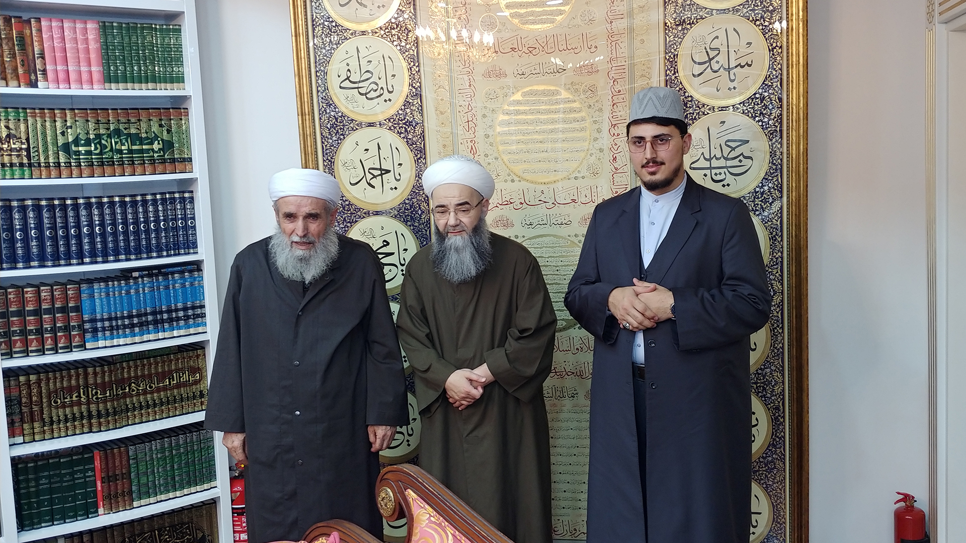 Becirman seyyidlerinden ve Ehl-i Beyt?ten Seydâ Seyyid Ali el-Becirmânî (Serdefî) Efendi Hazretleri ziyârete geldi