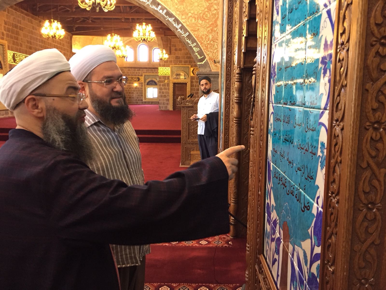Cübbeli Ahmet Hocaefendi, Mahmud Efendi Hazretlerimizi ziyâret etti