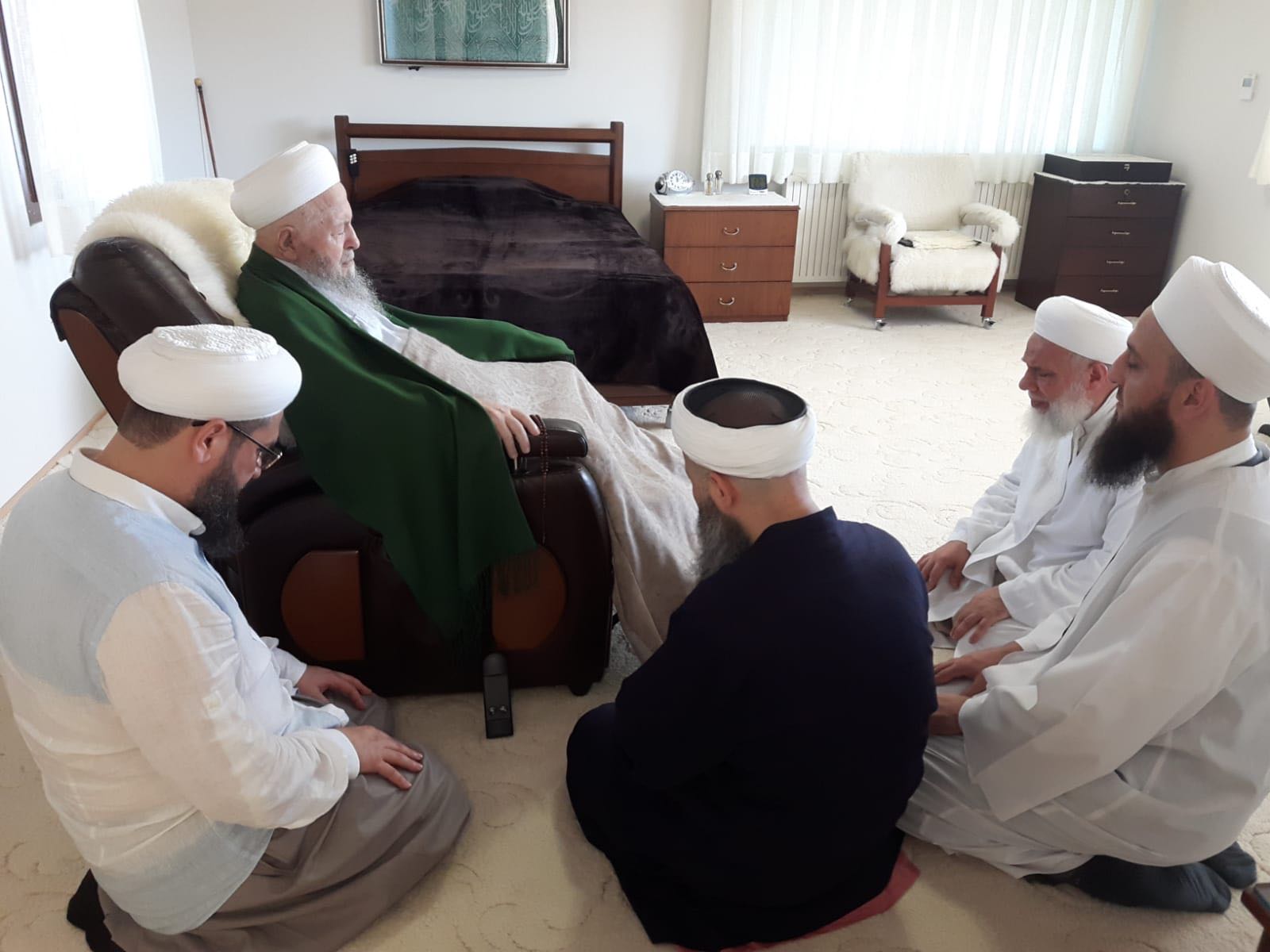 Cübbeli Ahmet Hocaefendi, Mahmud Efendi Hazretlerimizi ziyâret etti