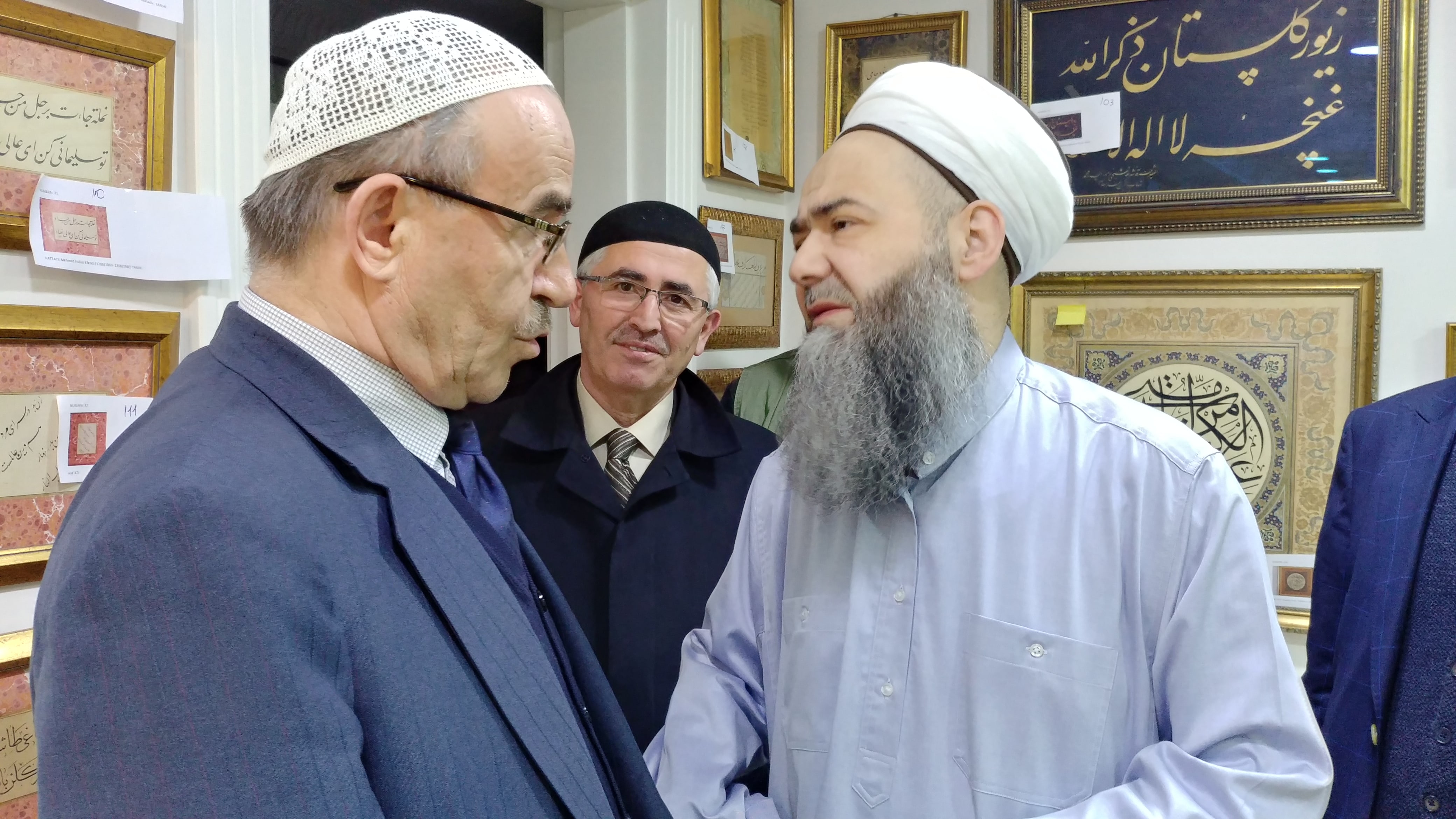 Hadîs Profesörü Ramazan Ayvallı Hocaefendi, Cübbeli Ahmet Hocaefendi?nin hânesini teşrîf etti