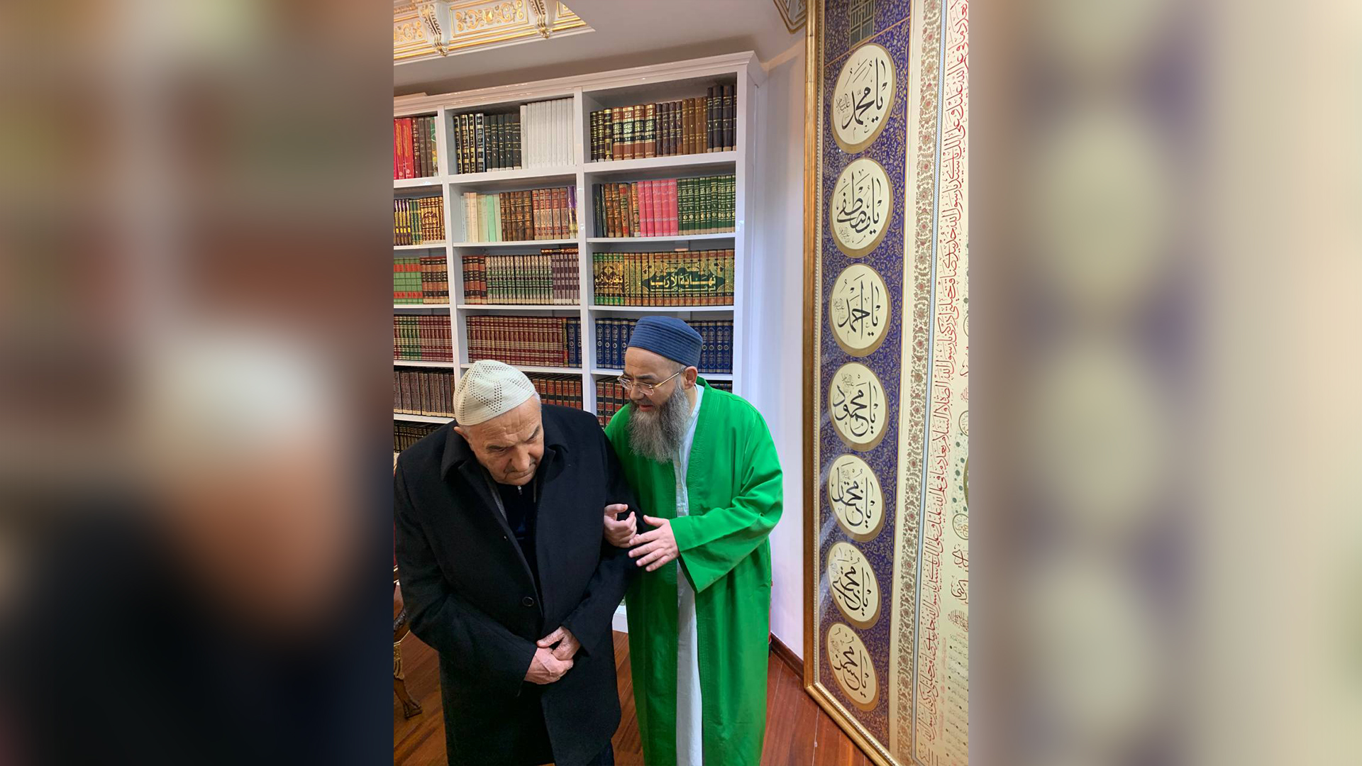 Hüsnü Bayramoğlu ağabeyimiz, Cübbeli Ahmet Hocaefendi?yi hânesinde ziyâret etti