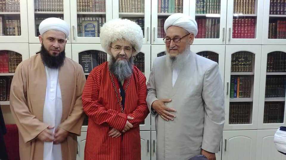 İran / Türkmensahra bölgesinin Müftîsi Büyük Âlim ve Sâlih İnsan Kurbân Muhammed Hazretleri ziyârete geldi