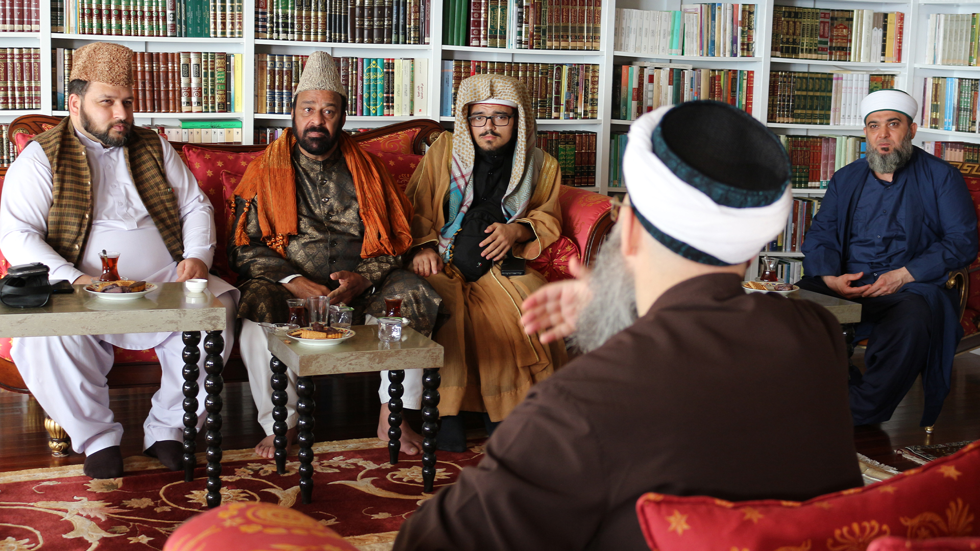 Seyyid Pîr Bilâl Huseyn Çiştî Hazretleri'den, Cübbeli Ahmet Hoca'ya ziyâret