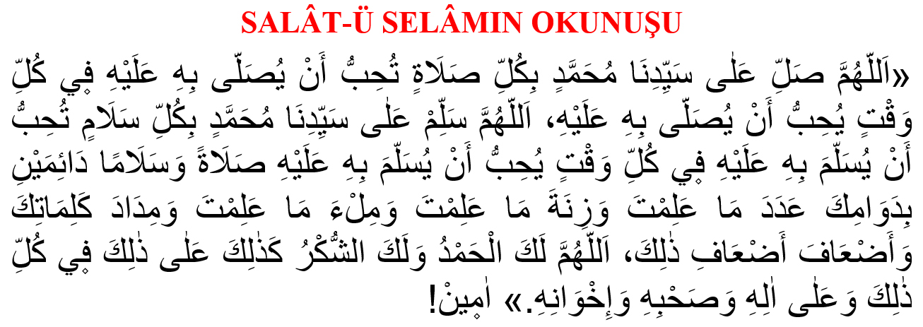 Yüz kere okuyanın, Bulunduğu İklimin Korunmasına Vesîle Olacağı Bir Salât-ü Selâm