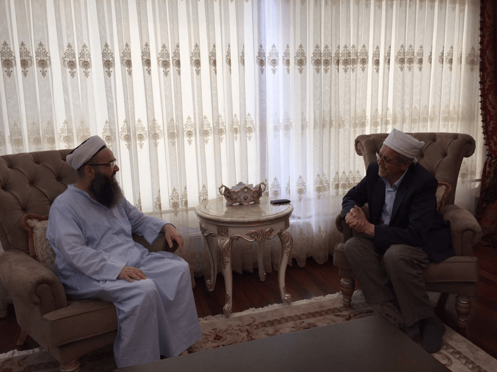 Şeyh Fethullah AYTE Hocaefendi Cübbeli Ahmet Hoca'yı Ziyaret Etti