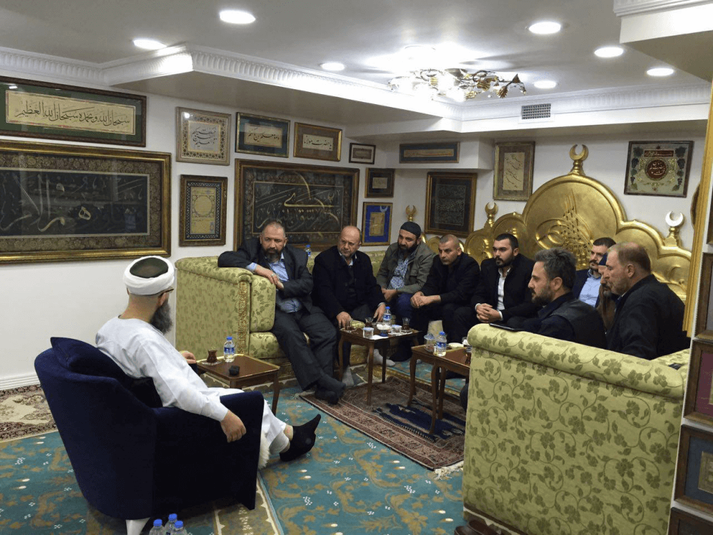 Alperen Ocakları Genel Başkan Yardımcısı Yanındaki Heyet ile Cübbeli Ahmet Hoca'yı Ziyaret Etti