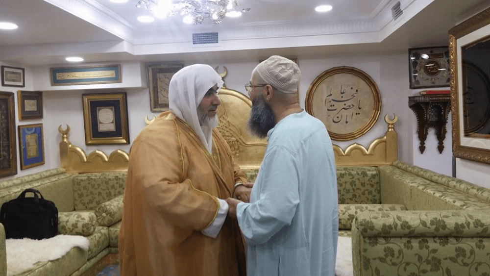 Seyyid Saîd el-Hüseynî Hazretleri, Cübbeli Ahmet Hoca'yı Ziyaret Etti